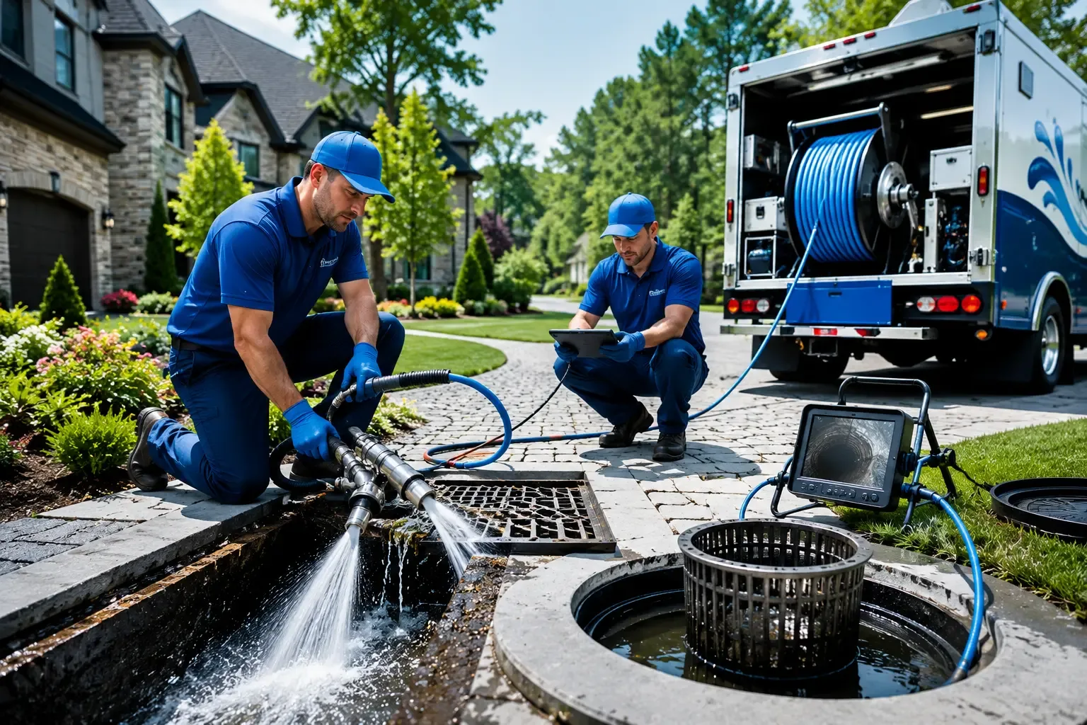 Local outdoor drain cleaning professionals in Cleveland, OK